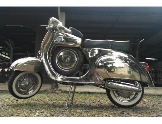 Vespa Scooter 90SS Stainless Steel